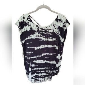 Mossimo Cap Sleeve Top Large L
